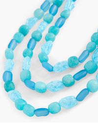 Talbots - Organic Bead Layered Necklace - Lyst