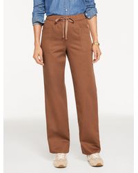 Talbots - Straight Leg Pull-on Pants - Lyst