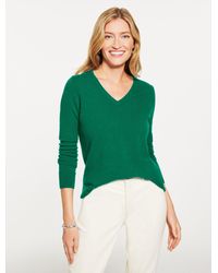 Talbots - Cashmere V-neck Sweater - Lyst