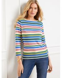 Talbots - Bateau Neck T-shirt - Lyst