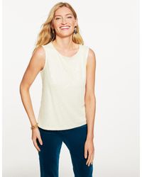 Talbots - Sequin Shell Sweater - Lyst