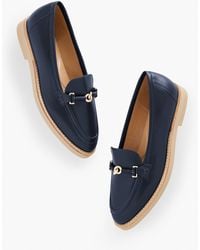 Talbots - Leighton Bit Nappa Loafers - Lyst