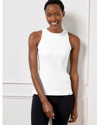 Talbots - Contour Stretch Ribbedtank - Lyst