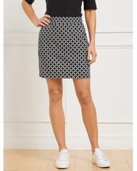 Talbots - Lightweight Woven Stretch Cargo Skort - Lyst