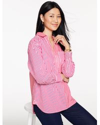 Talbots - Poplin Top - Lyst