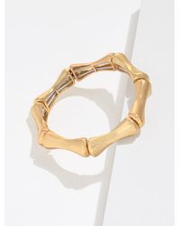 Talbots - Bamboo Texture Stretch Bracelet - Lyst