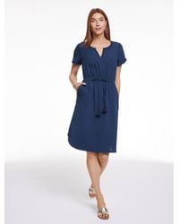 Aqua Club - Gauze Beach Dress Cover-up - Lyst