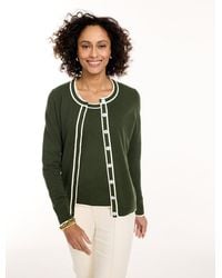 Talbots - Charming Cardigan Sweater - Lyst