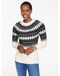 Talbots - Crewneck Sweater - Lyst