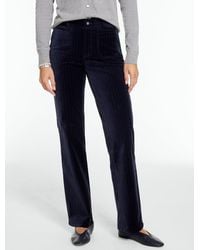Talbots - Velveteen Bootcut Pants - Lyst