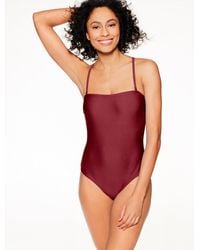 Aqua Club - Bandeau One-piece Swimsuit - Lyst