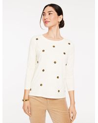 Talbots - Long Sleeve Crewneck T-shirt - Lyst