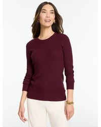Talbots - Micro Cable Sweater - Lyst