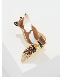 Talbots - Country Fox Brooch - Lyst