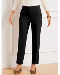 Talbots - Hampshire Lightweight Double Cloth Straight Ankle Pants - Lyst