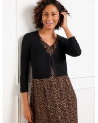 Talbots - Plus Exclusive Ribbed Shrug - Lyst