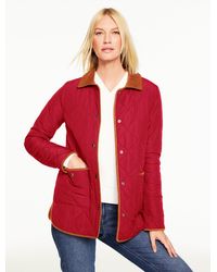Talbots - Quilted Barn Jacket - Lyst
