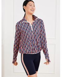 Talbots - Performance Interlock Half-zip Pullover Sweater - Lyst