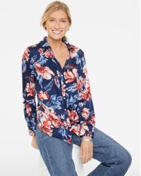 Talbots - Soft Satin Charmeuse Shirt - Lyst