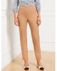 Talbots - Chatham Cotton Bi-stretch Slim Ankle Pants - Lyst