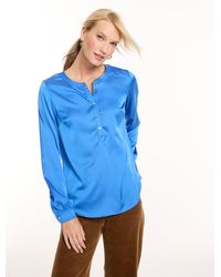 Talbots - Soft Satin Charmeuse Top - Lyst