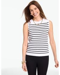 Talbots - Roll Edge Sweater Shell - Lyst