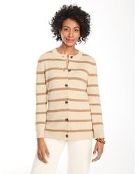 Talbots - Clean Stripe Knit Blazer - Lyst