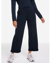 Talbots - Cozy French Terry Wide Crop Pants - Lyst