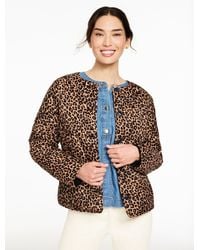 Talbots - Quilted Reversible Jacket - Lyst