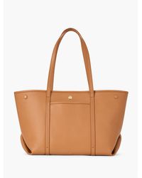 Talbots - Harper Pebble Leather Tote - Lyst