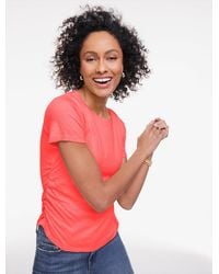 Talbots - Jacquard Knit Crewneck Top - Lyst