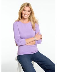 Talbots - Long Sleeve Crewneck T-shirt - Lyst