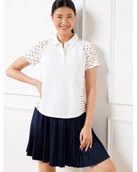 Talbots - Piqué Short Sleeve Polo - Lyst