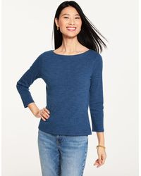 Talbots - Bateau Neck T-shirt - Lyst