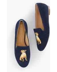 Talbots - Ryan Embroidered Loafers - Lyst