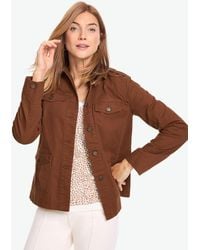 Talbots - Twill Utility Jacket - Lyst