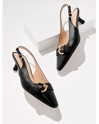 Talbots - Tabitha Buckle Nappa Slingback Pumps - Lyst
