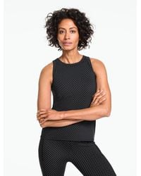 Talbots - Performance Compression Shelf Bra Sleeveless Tank Top - Lyst