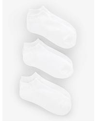 Talbots - 3-pack Ankle Socks - Lyst