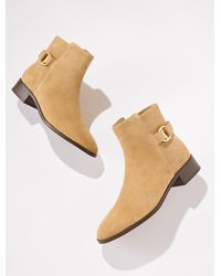 Talbots - Tish Link Suede Ankle Boots - Lyst