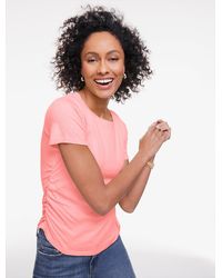Talbots - Jacquard Knit Crewneck Top - Lyst