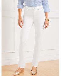 Talbots - Straight-leg Jeans - Lyst