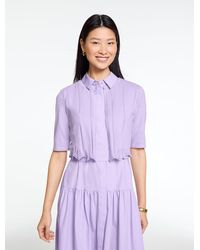 Talbots - Plus Exclusive Scalloped Pointelle Shrug - Lyst