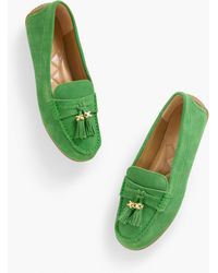 Talbots - Arden Suede Driving Loafers - Lyst