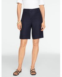 Talbots - Classic Linen Shorts - Lyst