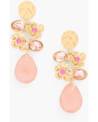 Talbots - Beautiful Bouquet Drop Earrings - Lyst