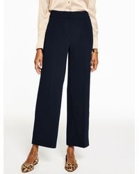 Talbots - Easy Travel Wide Leg Ankle Pants - Lyst
