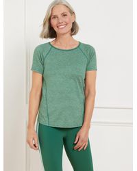 Talbots - Active Stretch Jersey Short Sleeve T-shirt - Lyst
