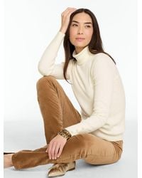 Talbots - Ribbed Turtleneck Pullover Sweater - Lyst