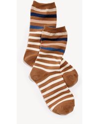 Talbots - Valley Stripe Socks - Lyst